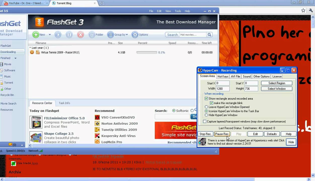 Jak stahovat přes Torrent
