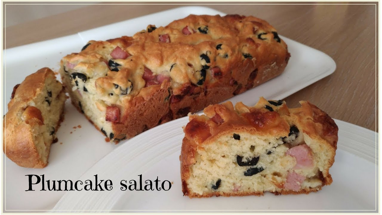Plumcake salato soffice - ricetta veloce - svuota frigo