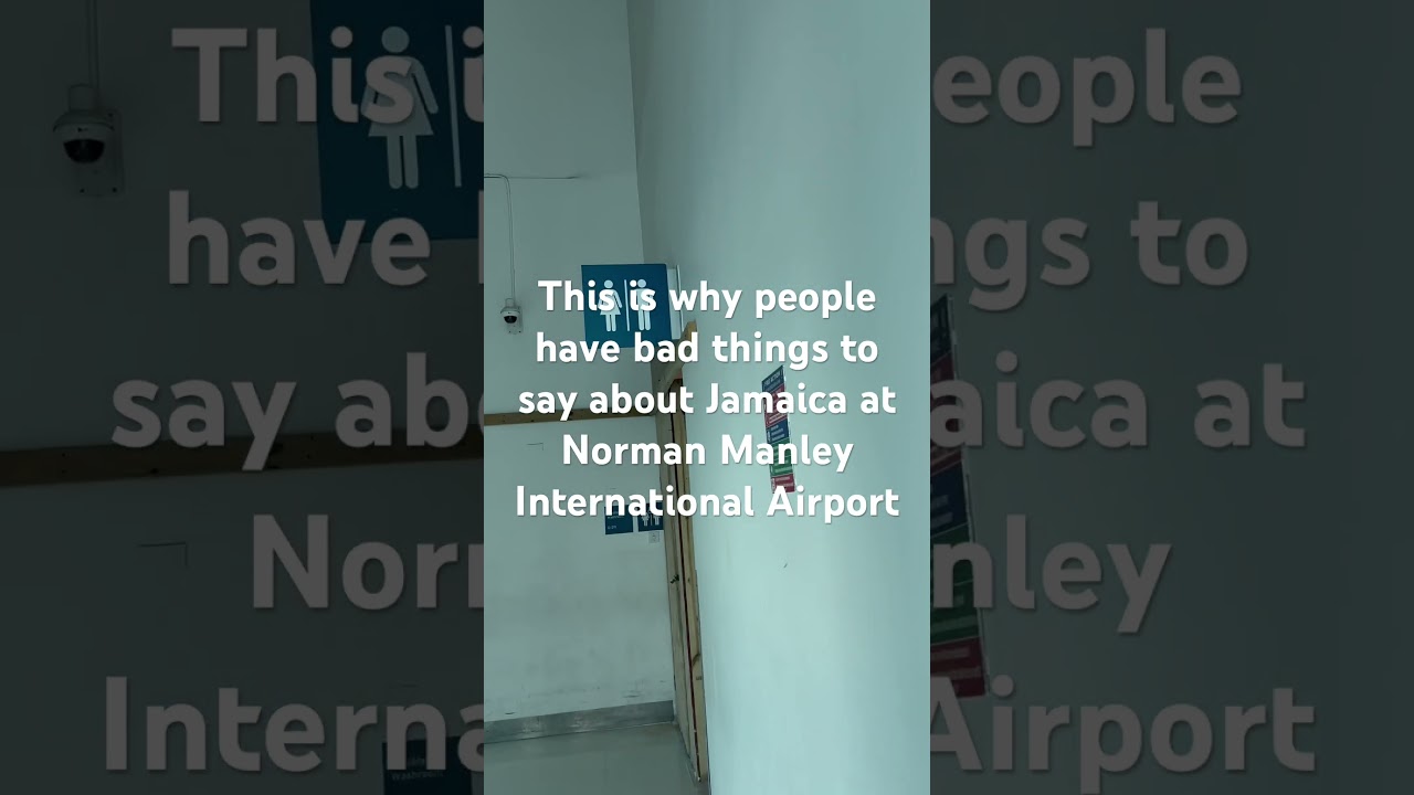 Why people have bad things to say about Jamaica at Norman Manley International Airport #jamaica
