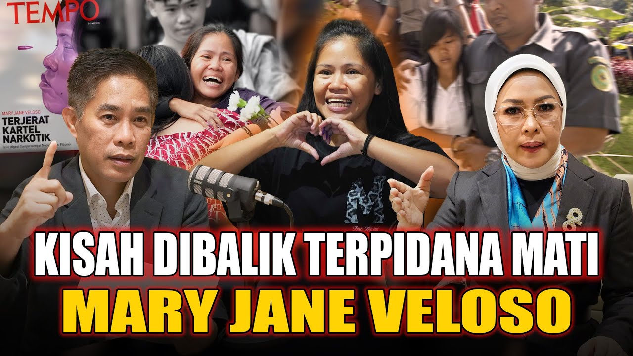 KISAH MARY JANE VELOSO DARI VONIS HUKUMAN MATI DI INDONESIA HINGGA DIPULANGKAN KE FILIPINA!
