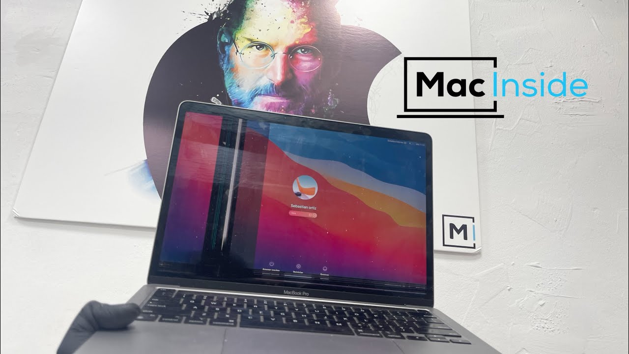Reemplazo paso a paso de pantalla rota del Macbook Pro (A2338) M1 2020 con su garantía Chile 🇨🇱