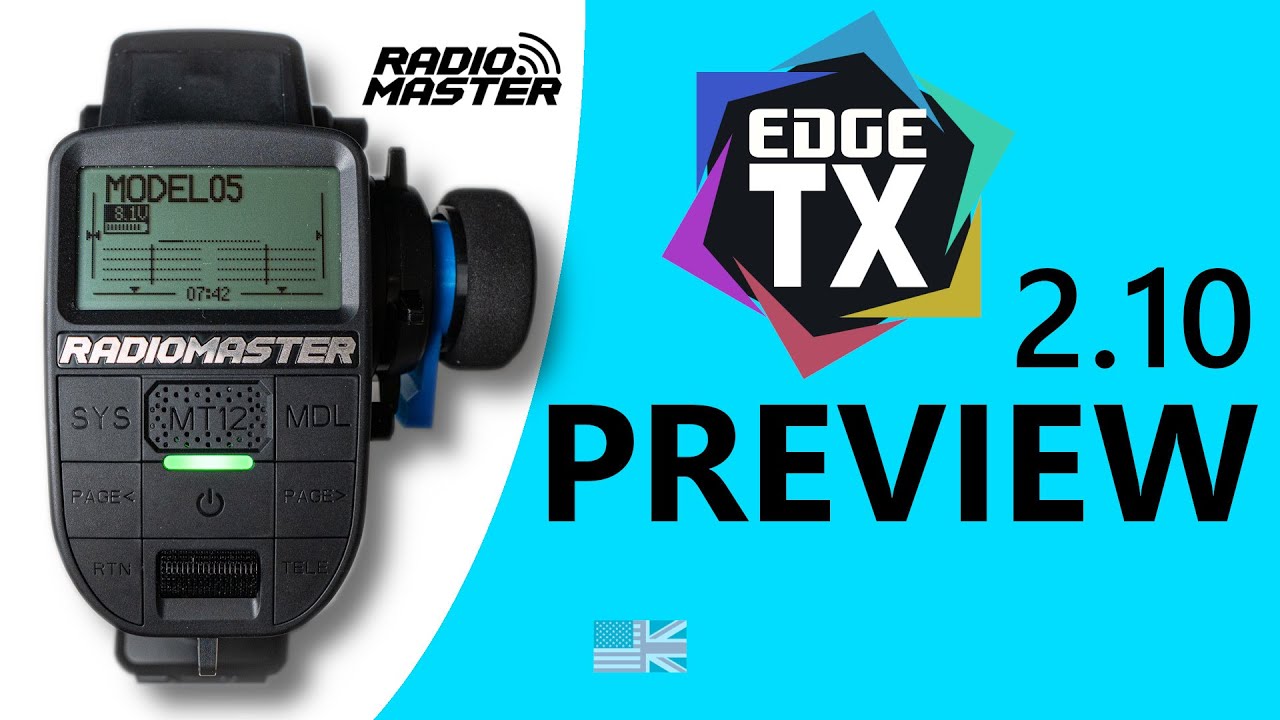 EDGETX 2.10 PREVIEW | COOL NEW FEATURES ARE UPON US | MT12 [EN]
