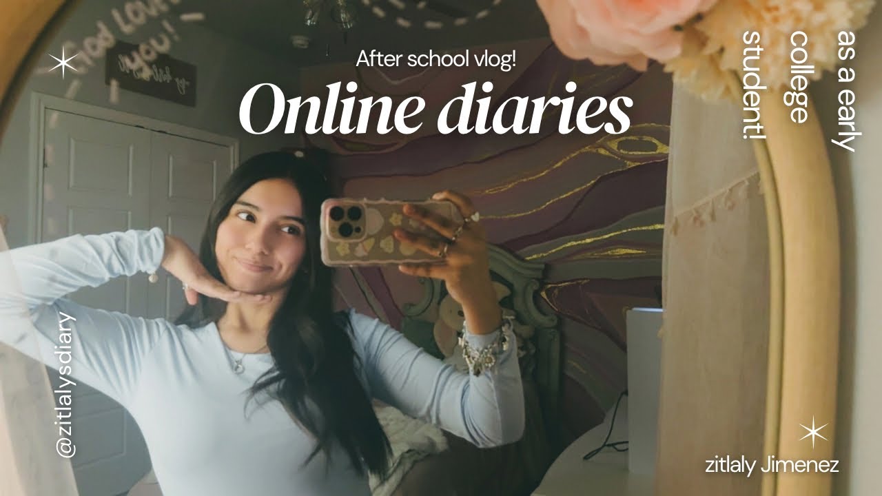 After school vlog! As an early college student!! : EP 1 💐