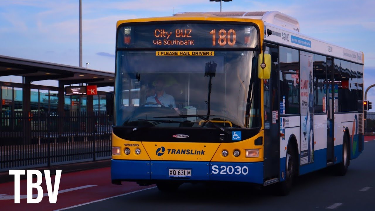 SEQ, AU: 180 IB: Garden City Bus Station Stop G to Queen Street Bus Station via Mansfield