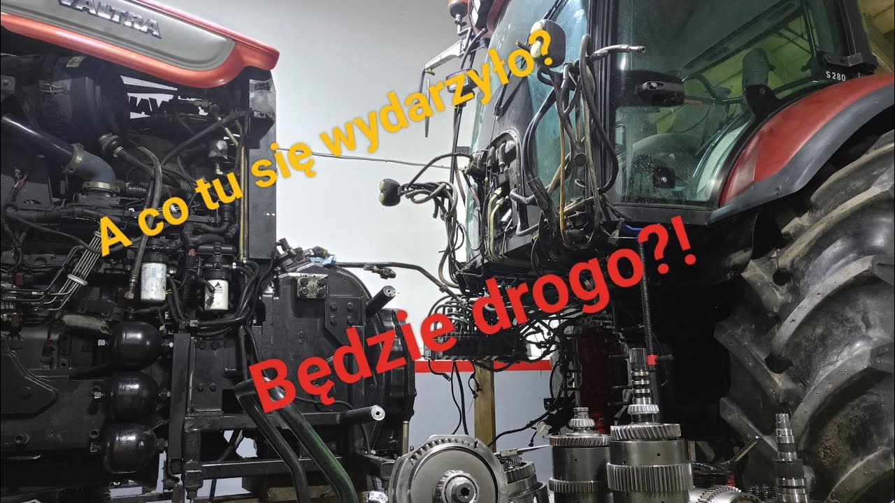 Remont sprzęgła głównego 🚜 Valtra s280. Nowe wyzwanie,nowy warsztat 🔧🔧🔧🚜