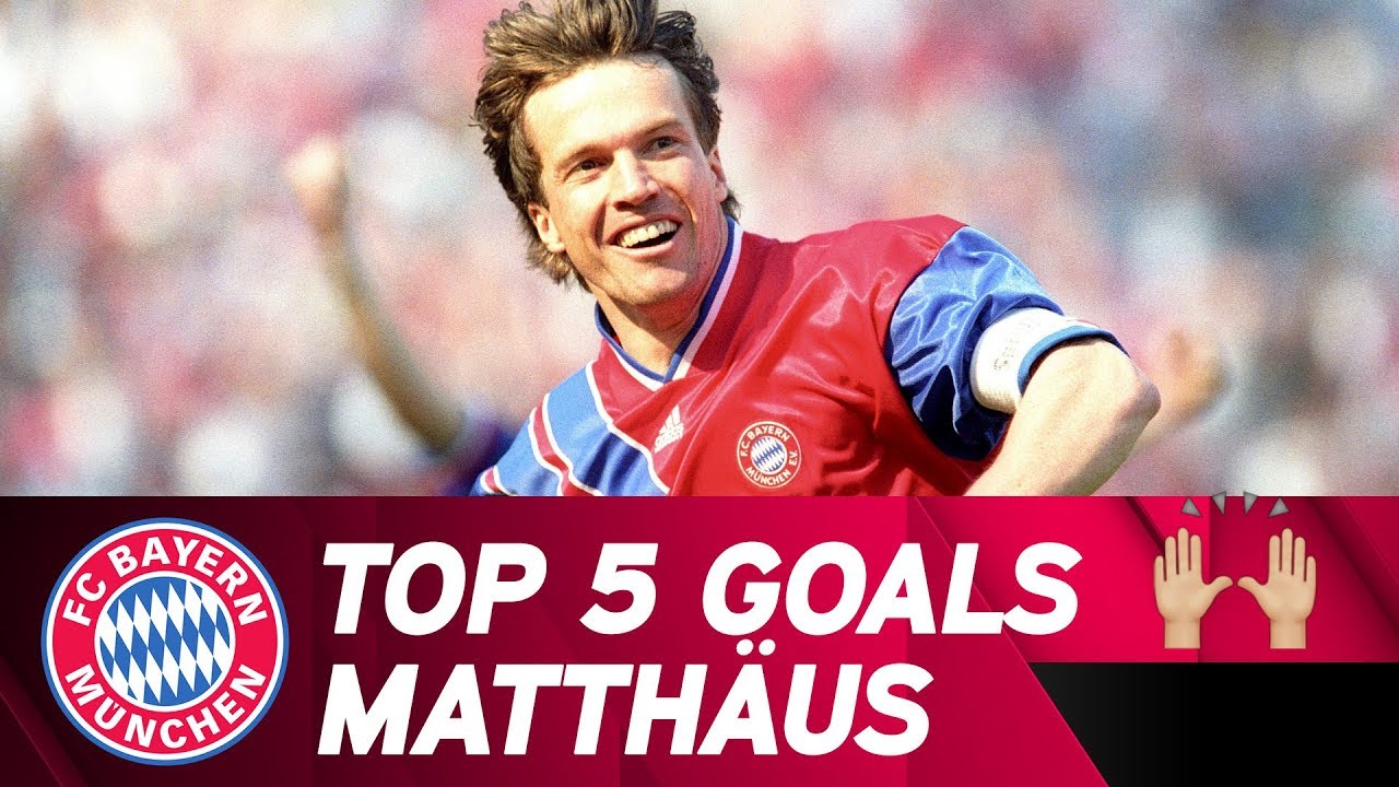 Top 5 Goals | FC Bayern Legend Lothar Matth&auml;us