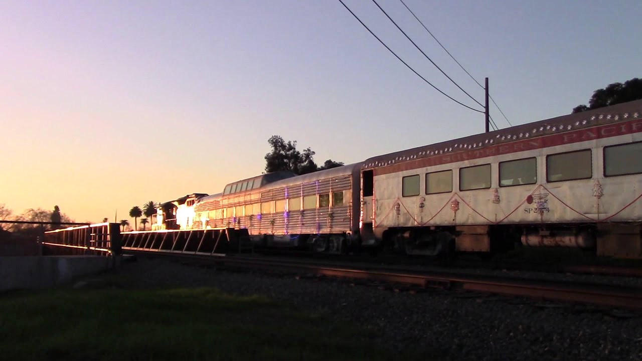 Niles Canyon Railway Train of Lights Feat SP 5472 and WP 713