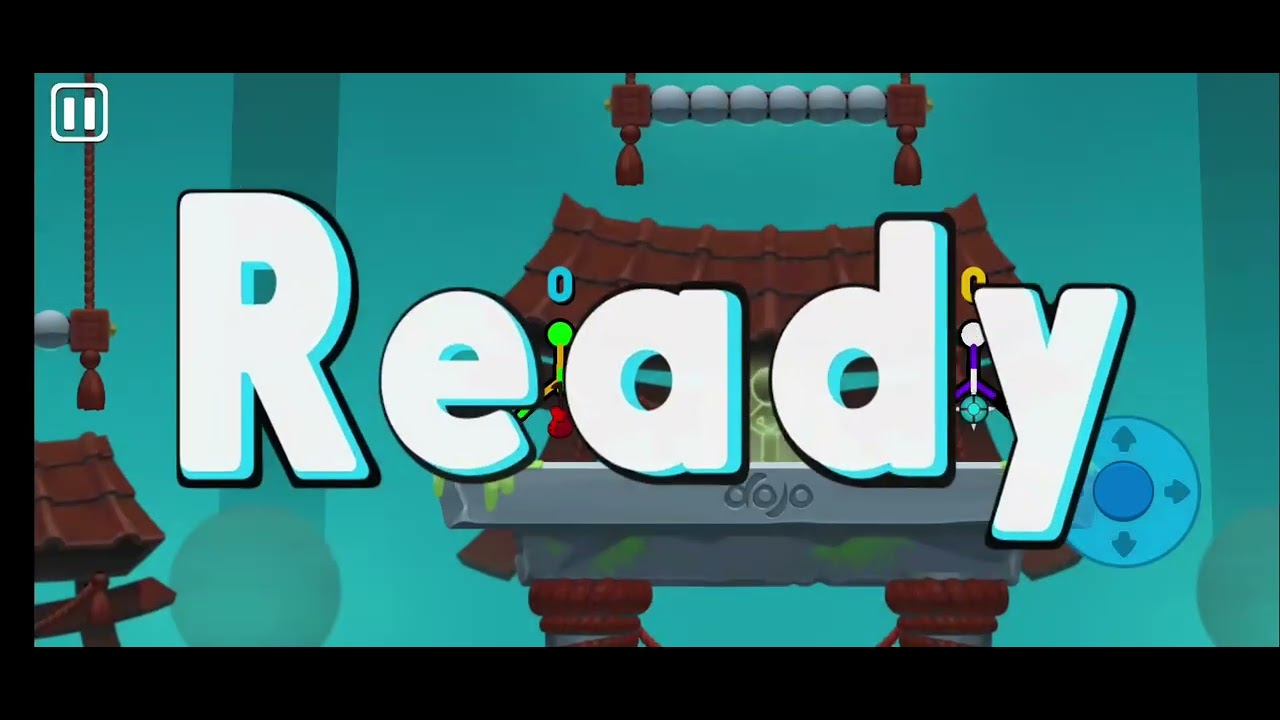 Playing stickman with my friend 