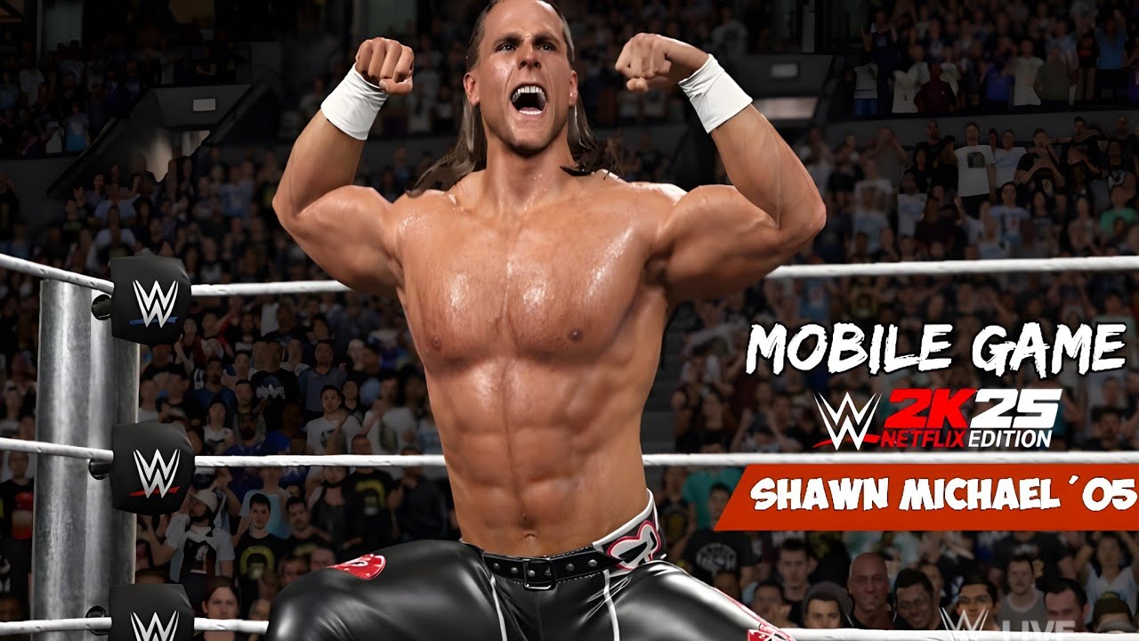 What! HBK Shawn Michael '05 vs. Shawn Michael New Moves and Finishers | WWE 2K25: Netflix Edition