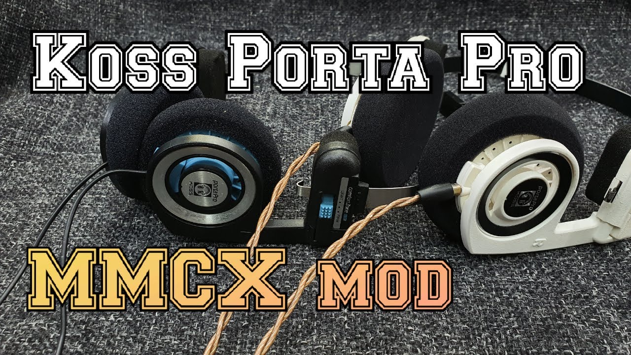 Руководство по съемному моду Koss Porta pro MMCX