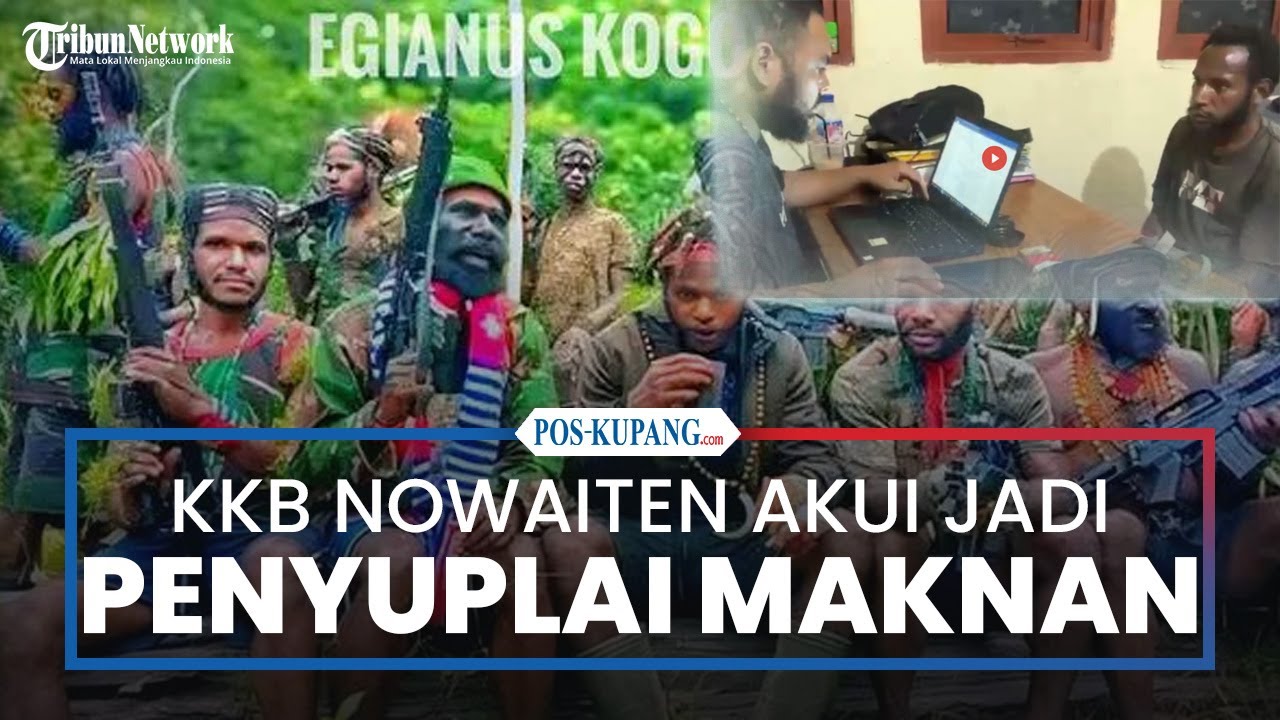 KKB Nowaiten Telenggen Akui Jadi Penyuplai Bahan Makanan