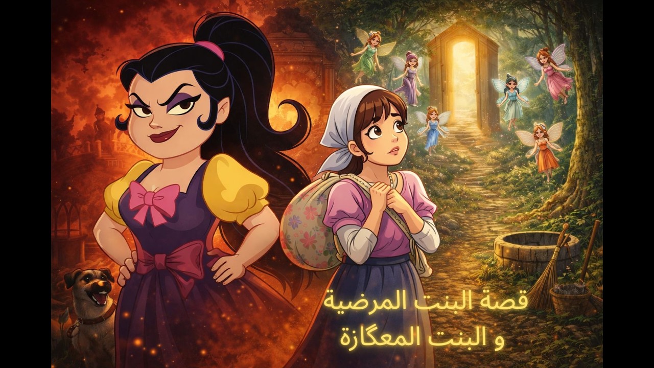 البنت المرضية و البنت الكسولة
