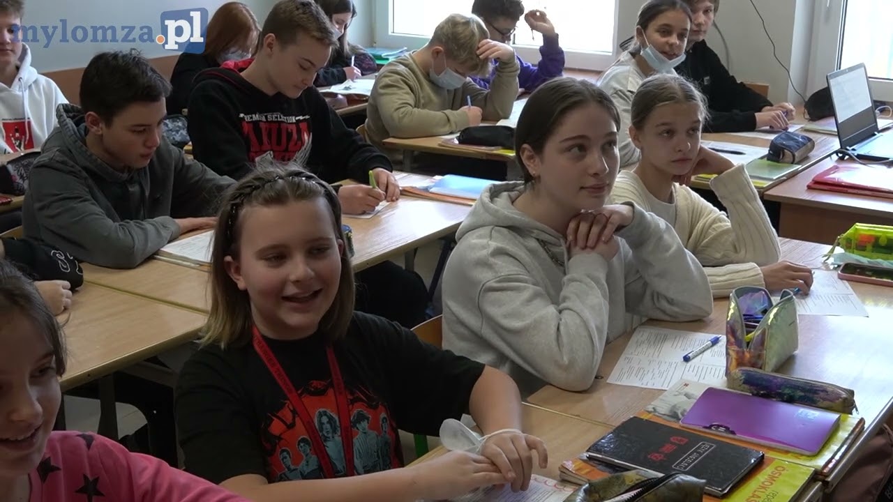 Dzieci z Ukrainy w łomżyńskich szkołach