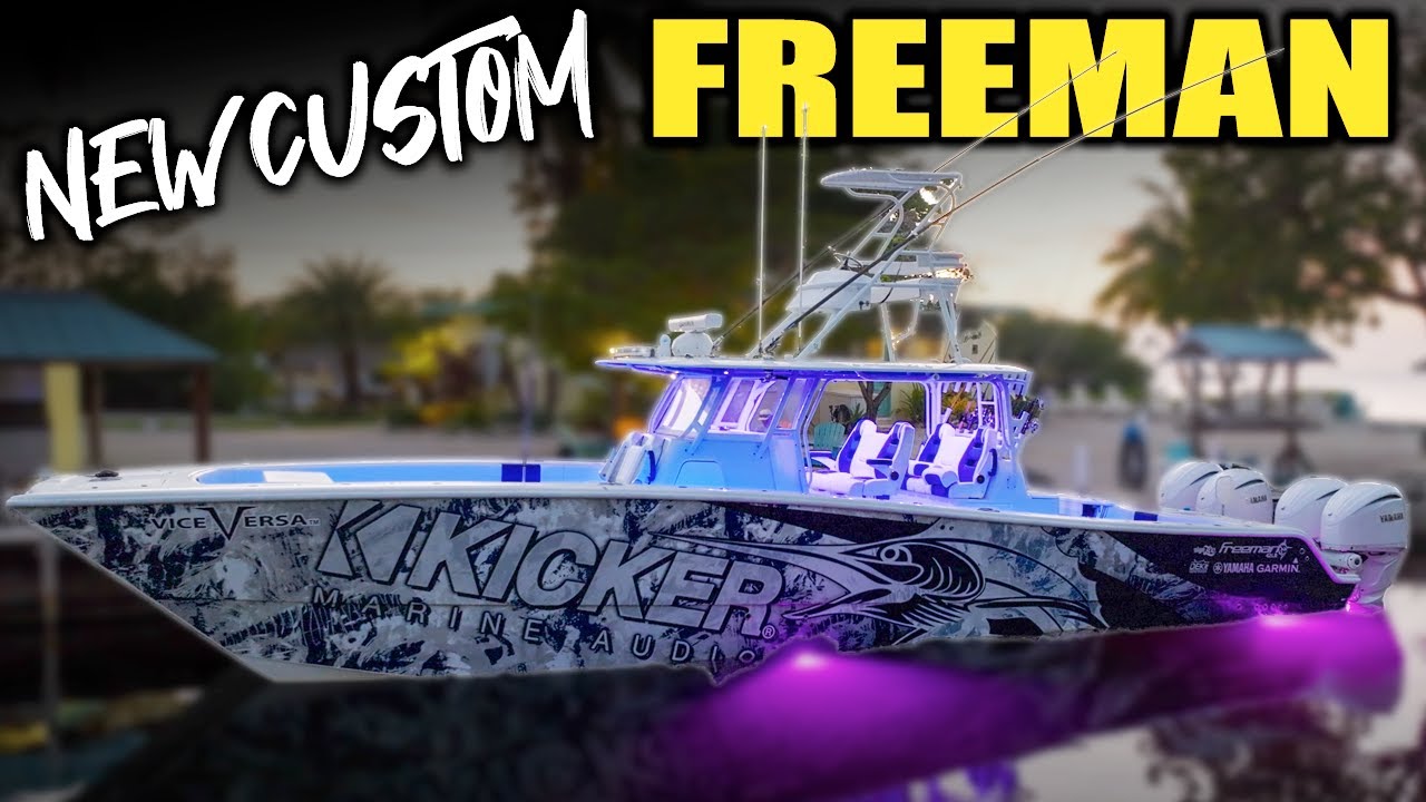 Insane New Custom Freeman Boat - Full Tour!