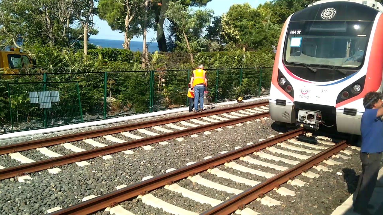 Sabah saatlerinde Marmaray raydan çıktı (Bölüm 2) 21.07.2019