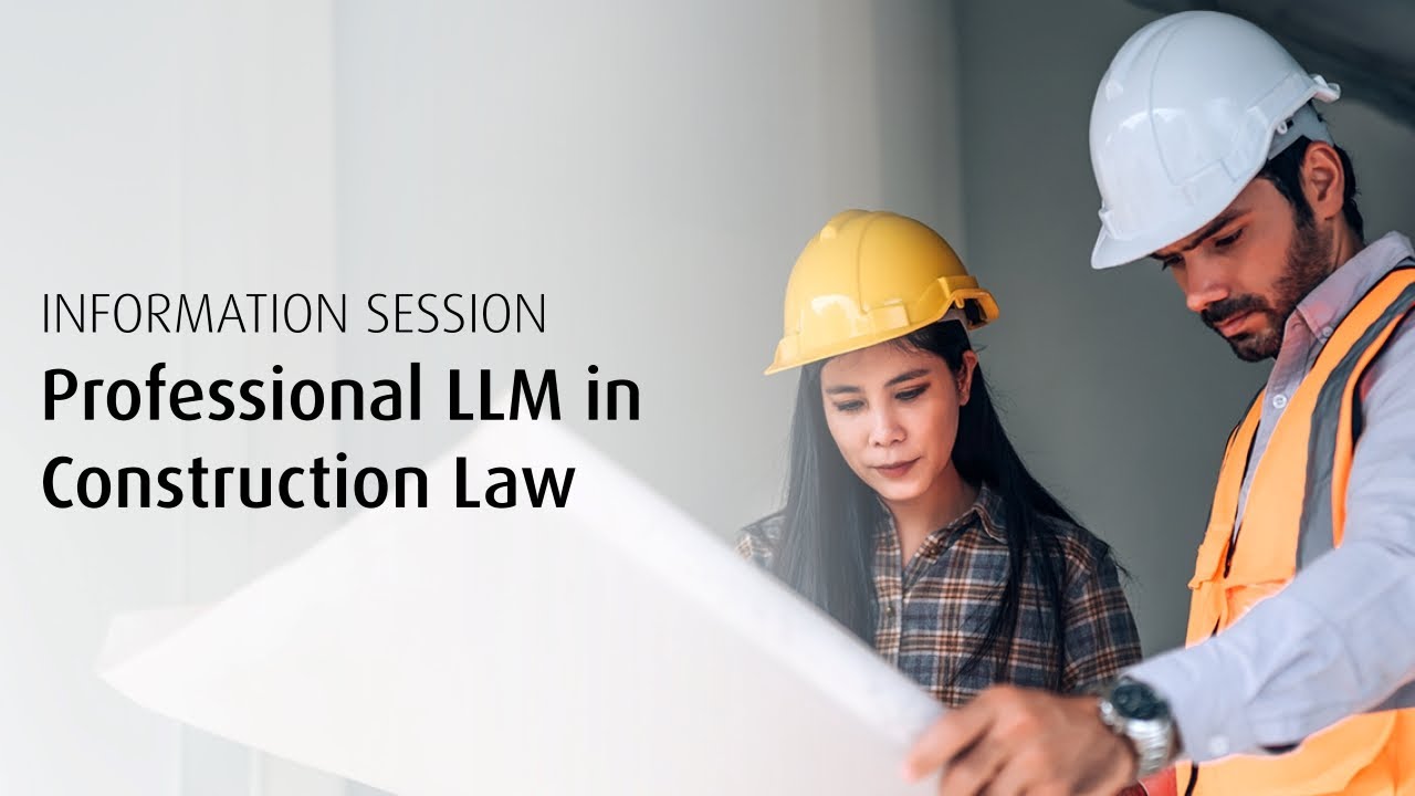 Professional LLM in Construction Law - OsgoodePD Info Session