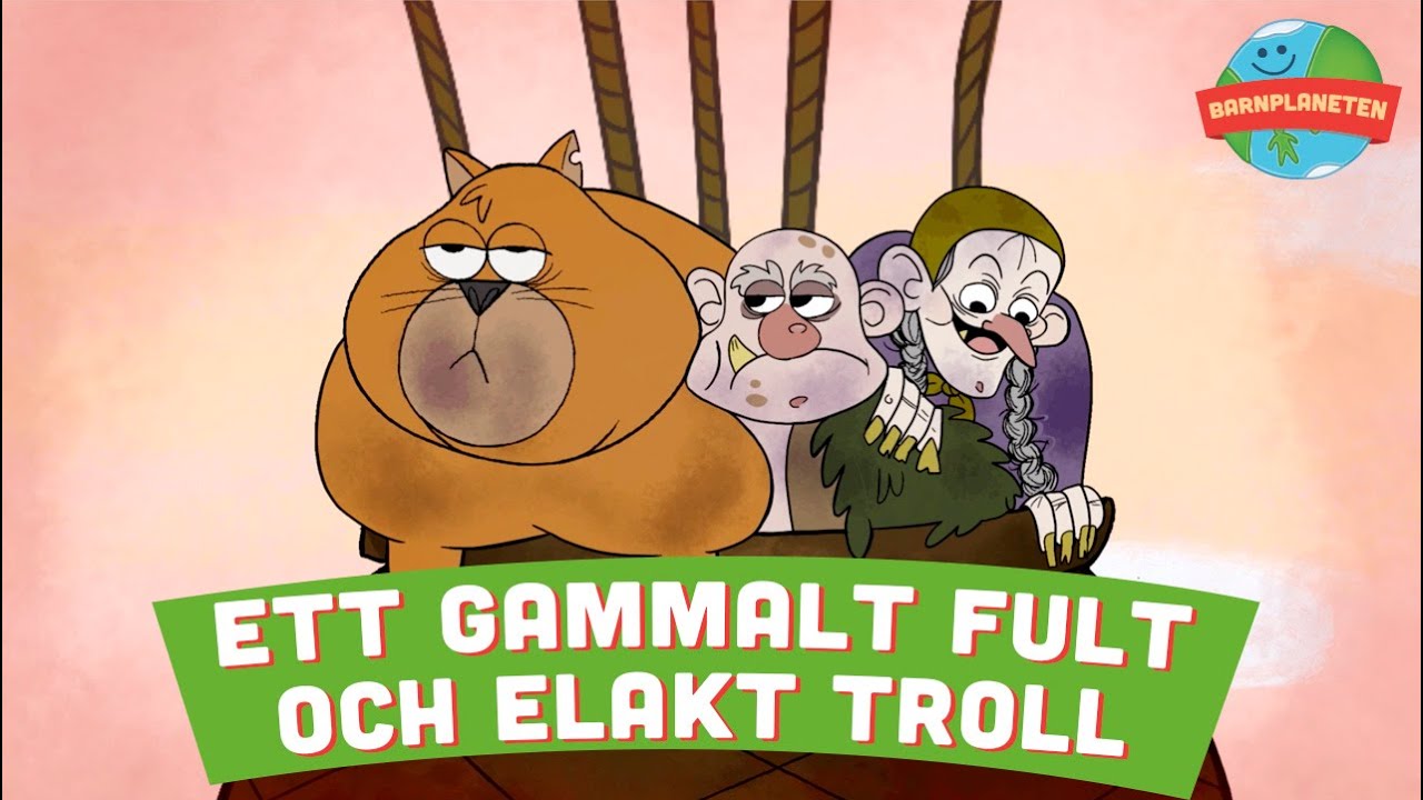 Ett gammalt fult och elakt troll - Animerad Barnplaneten Video med Nassim al Fakir