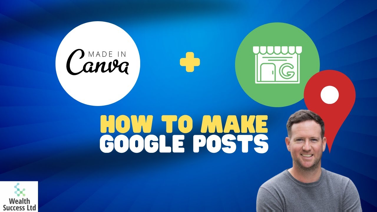 How to Create Google Posts Using Canva // EASY STRATEGY