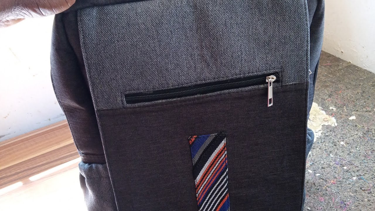 THE MAKING OKIN LUXURY BACKPACK 🎒 how to make a backpack 