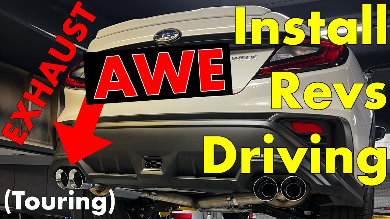 BEST EXHAUST for VB Subaru WRX?! AWE Touring Cat Back Exhaust: Install, Revs, Driving, 5w-40 Oil
