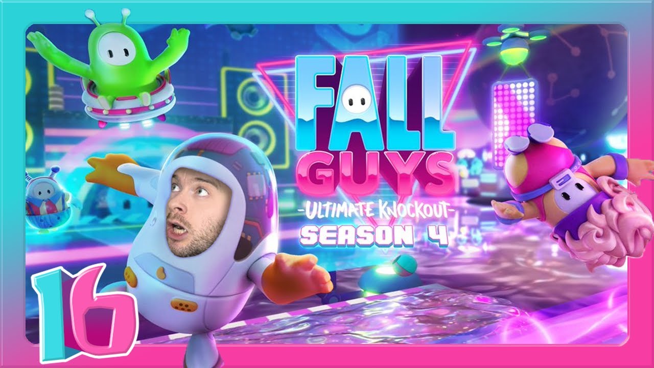 🔴 FALL GUYS: ULTIMATE KNOCKOUT 🏆 #16: Season 4 mit Galaxy Theme