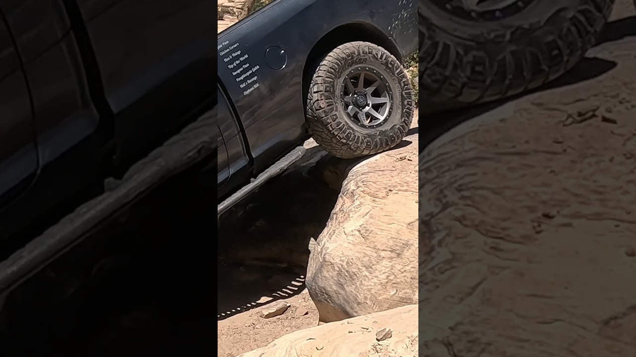 Body Damage! Don&rsquo;t Look! #bigbluetruck #badgeofhonor #ram1500 #goldenspike