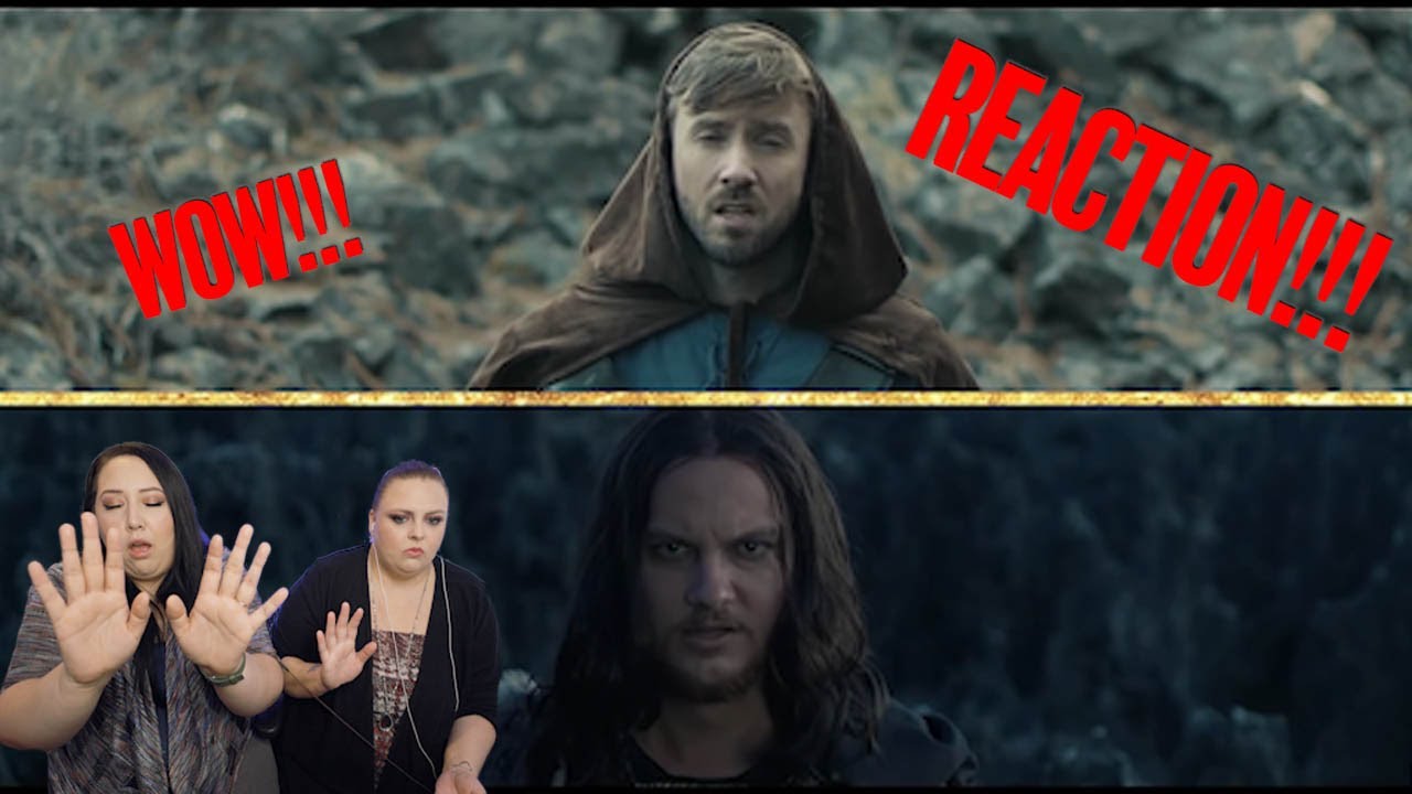 BEST FRIEND REACTS TO MISTY MOUNTAINS - PETER HOLLENS FT. TIM FOUST (HER MIND WAS BLOWN!!!)