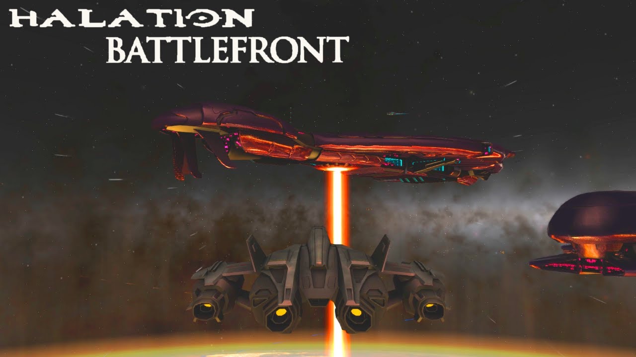 Halation Battlefront - Space Battle - UNSC - Star Wars Battlefront Mod