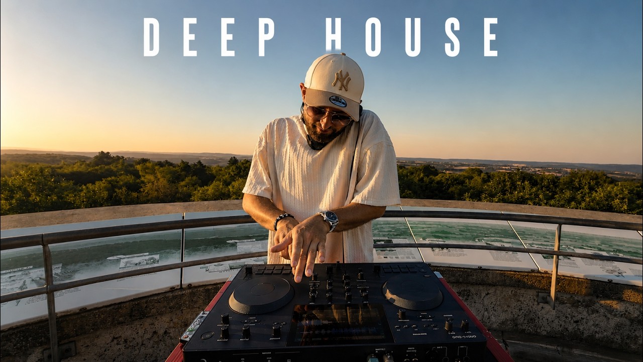 Deep House DJ Set 2026 🌅 | Sunset Mix at a Stunning Viewpoint