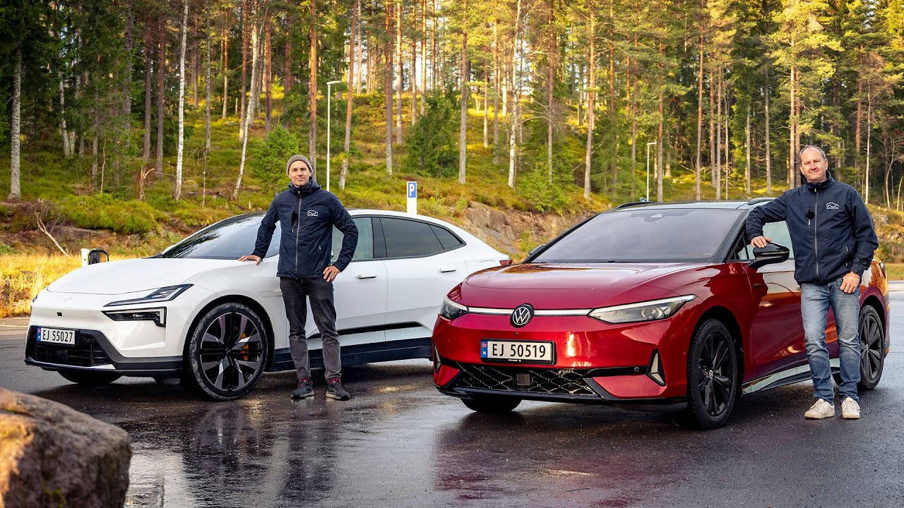 Duelltest - Volkswagen ID. 7 GTX Tourer vs. Polestar 4 Long range: Innovasjon ypper mot tradisjon