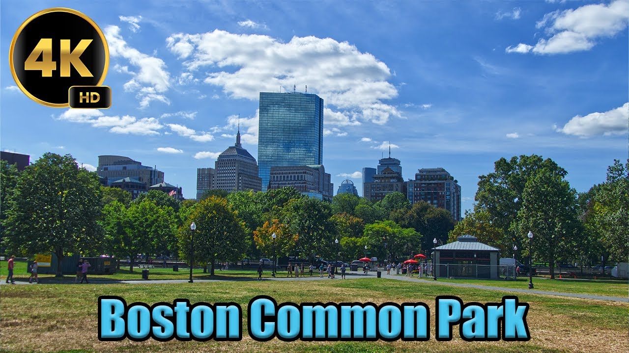 Boston Common Walking Tour Summer 2022 | 4k