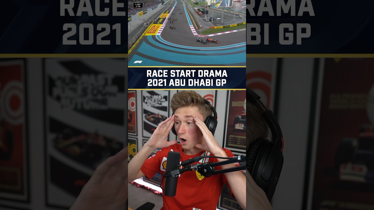 Race Start Drama Live Reaction - 2021 Abu Dhabi Grand Prix