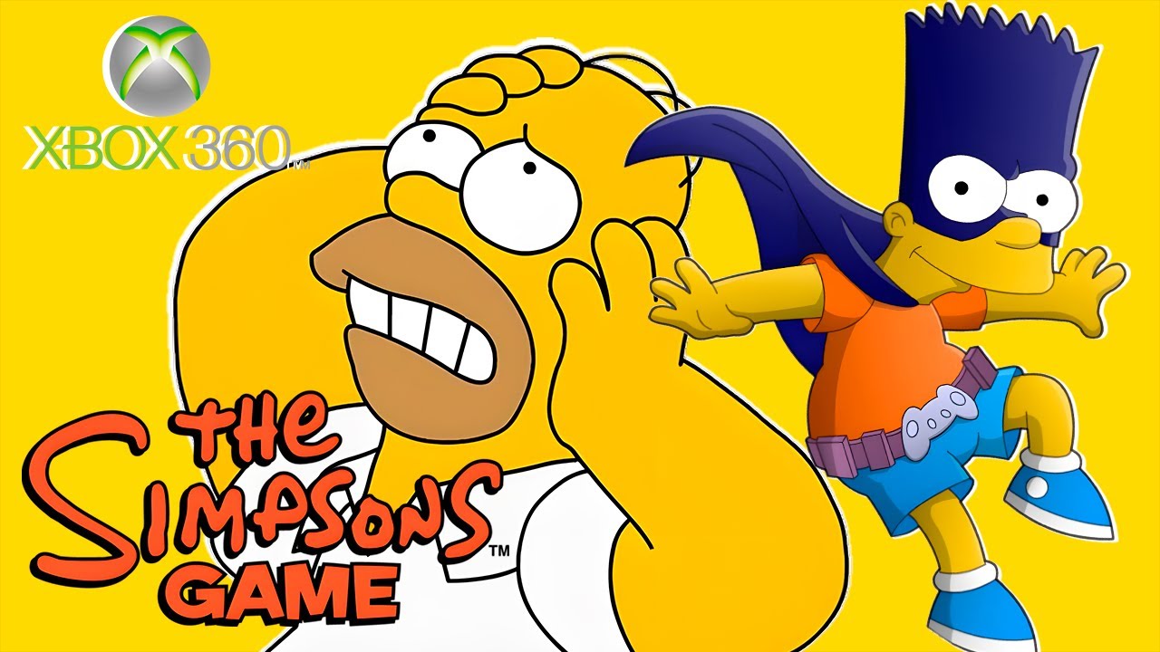 The Simpsons Game:  O Jogo XBOX360 PS2 e DS