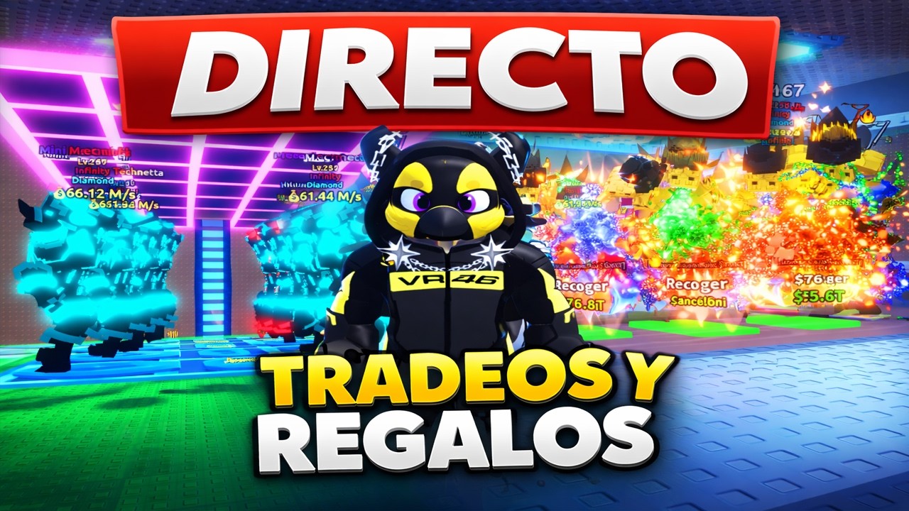 ADMIN ABUSE! TRADEOS EN STEAL Y TSUNAMI!!! SORTEOS Y REGALOS!