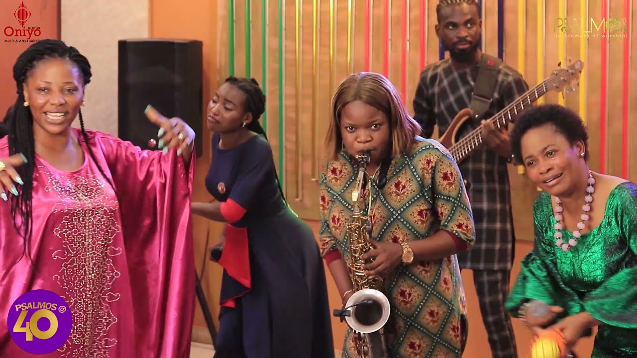 Funmi Sax Mininstration @Psalmosofficial 40th Birthday Thanksgiving service