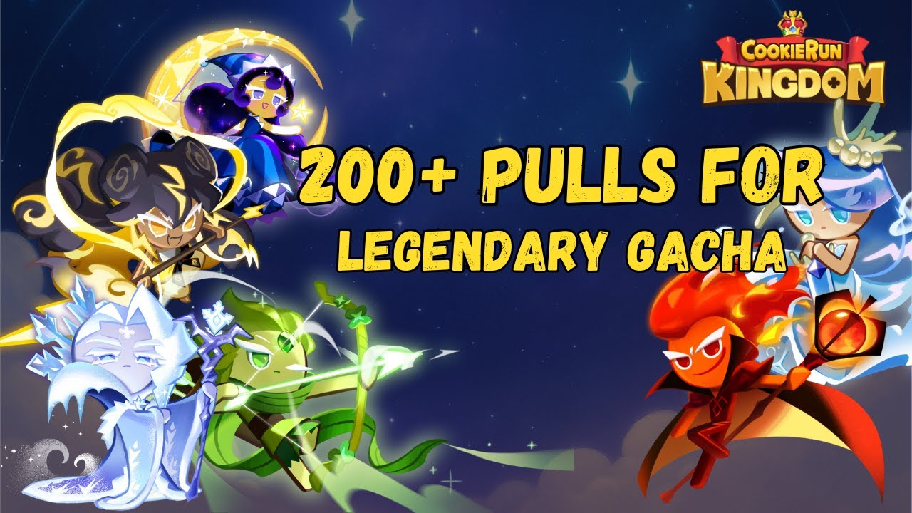 *INSANE* 200+ Summons for Legendary Gacha - Cookie Run Kingdom