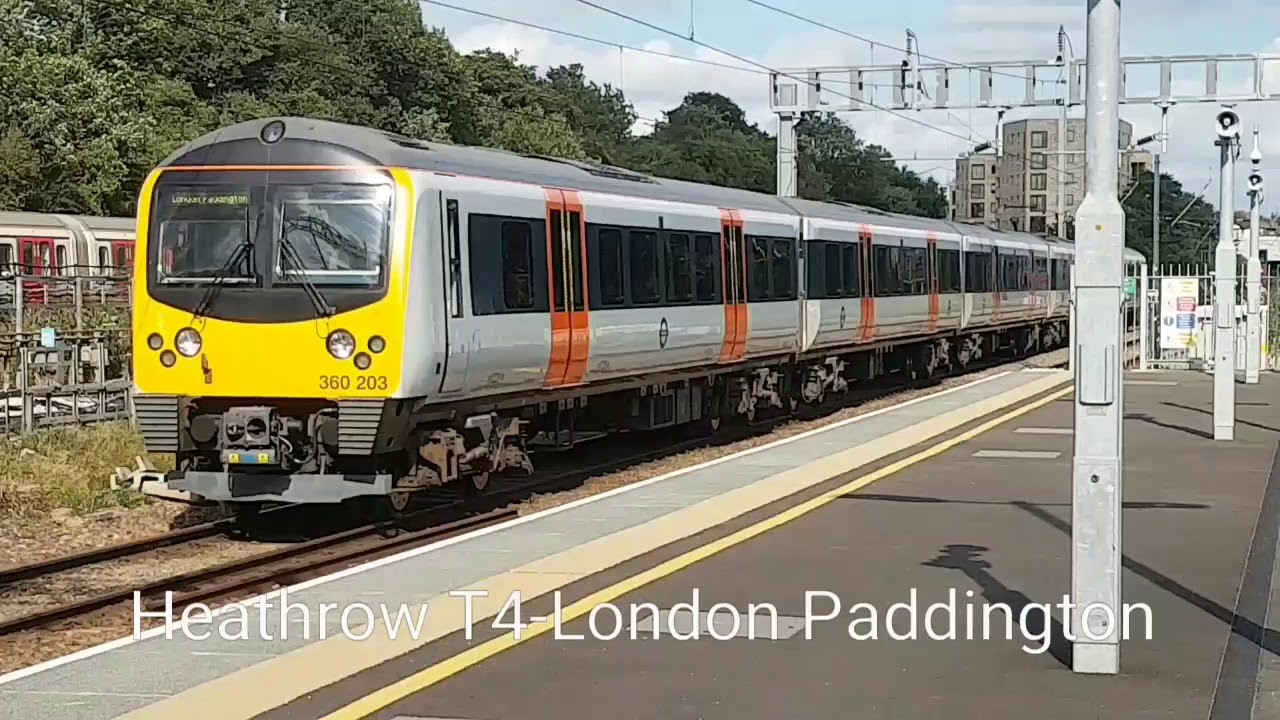 Trains at Ealing Broadway|GWML 6/8/19