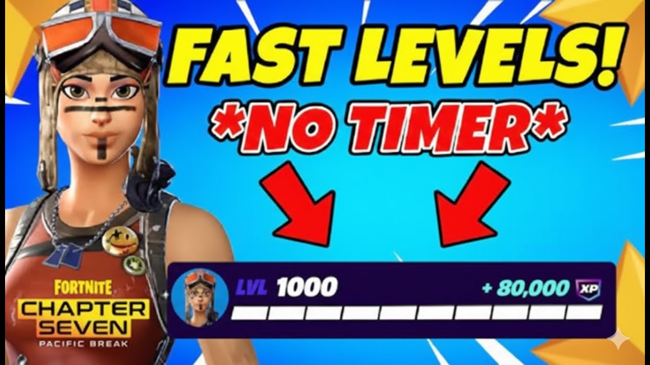 NEW AFK FAST Fortnite XP Glitch Map To Help LEVEL UP FAST In Chapter 7!