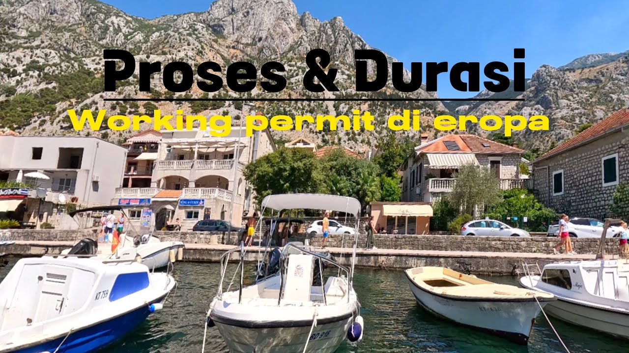[MONTENEGRO] DURASI WORKING PERMIT EROPA dan Irlandia 🇮🇪 🇪🇺🇲🇪 #fyp #workingpermit #kerjaluarnegeri 