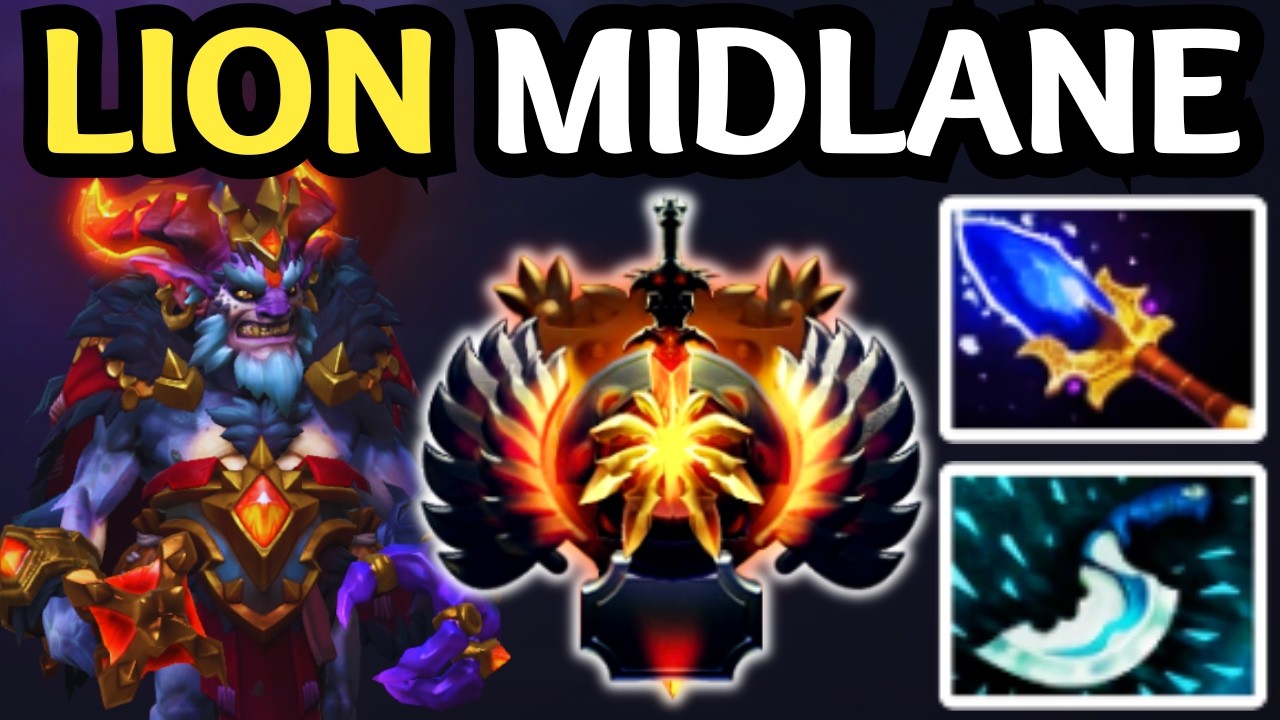 🔥 MID LION | FACET WITH INSANE DAMAGE 🔥 DOTA 2 MIDLANE