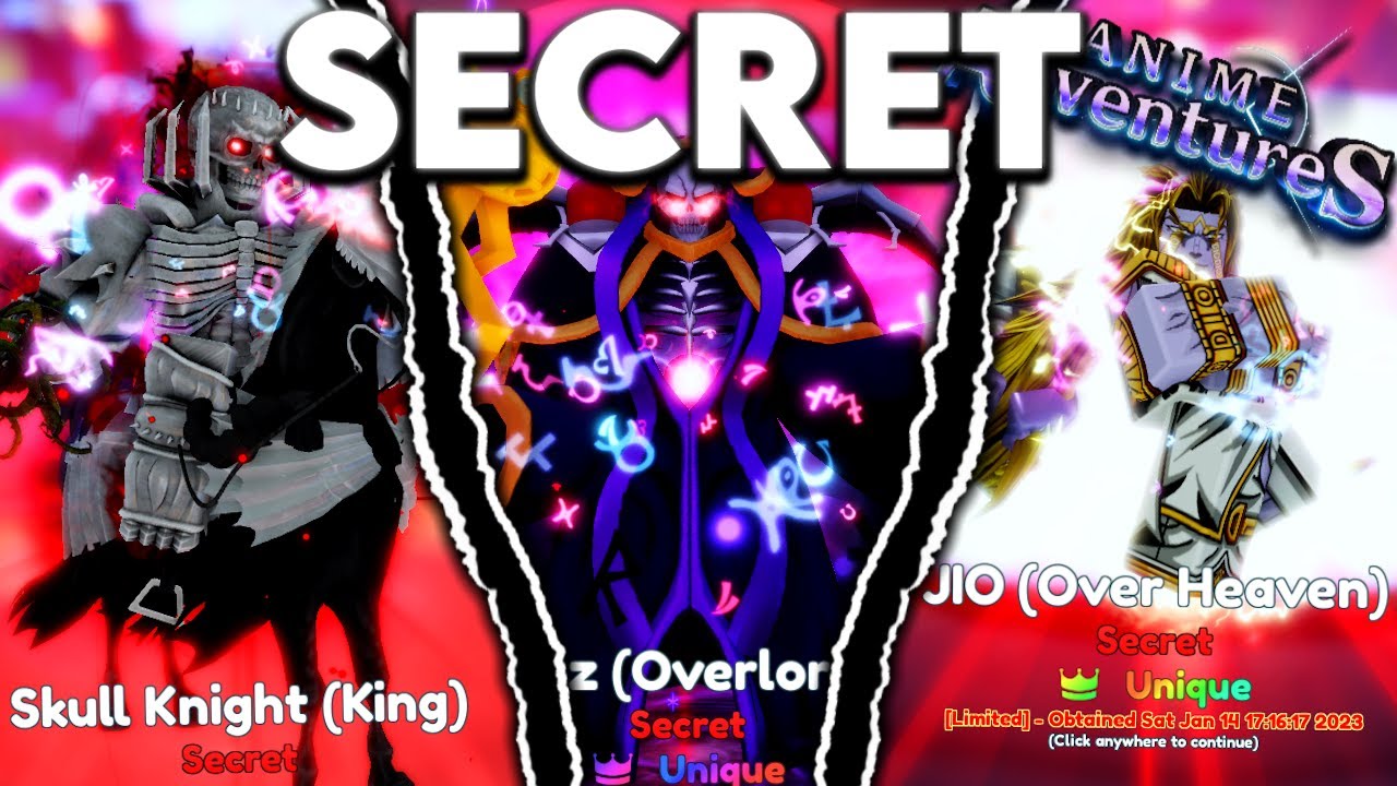 SECRETS Vs Anime Adventures Infinite Update 16! Will We Be Able To Get To The Leaderboard?
