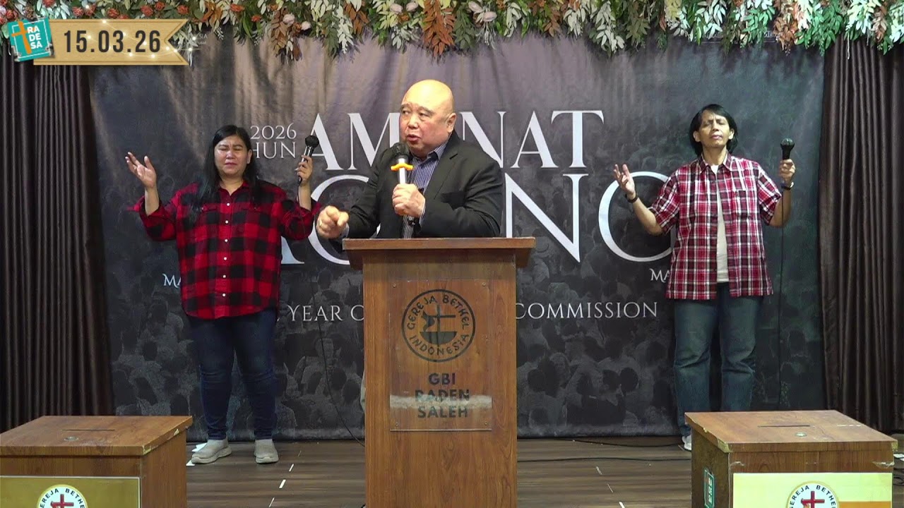 IBADAH RAYA ONLINE 15 MARET 2026 - Ps. Christian Tamtama