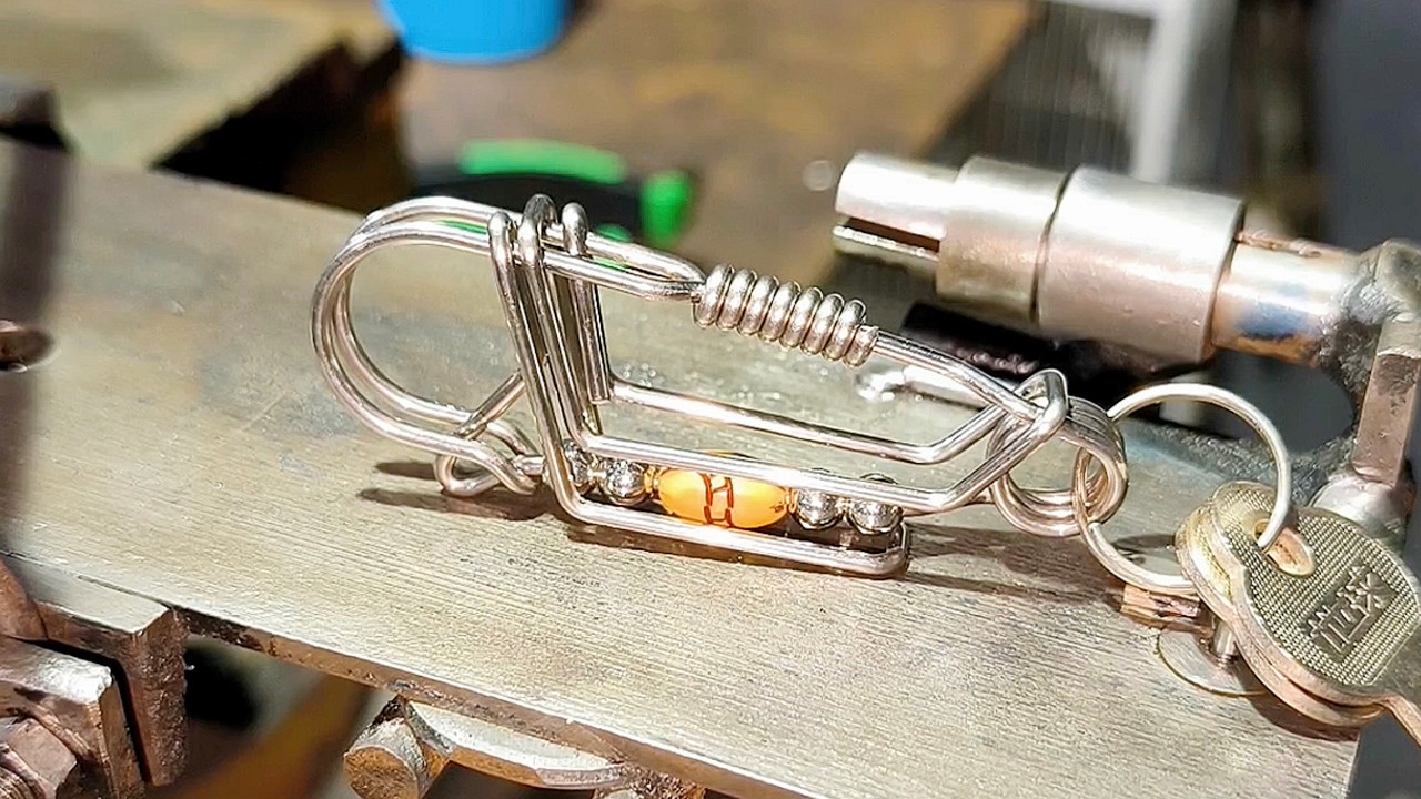 Easy keychain for Beginners #uniquekeychains #keychain