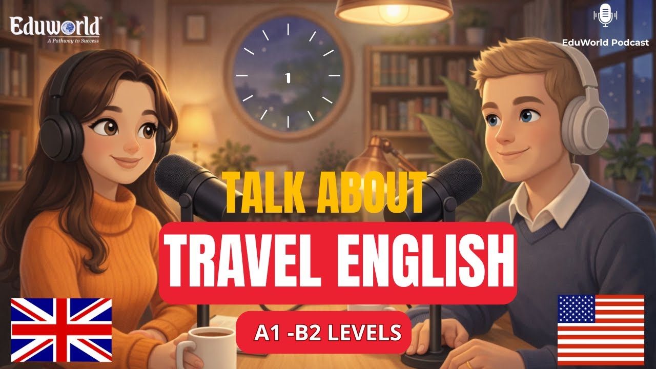 Don’t Get Stuck at the Airport! Speak English Like This (Full Conversation)