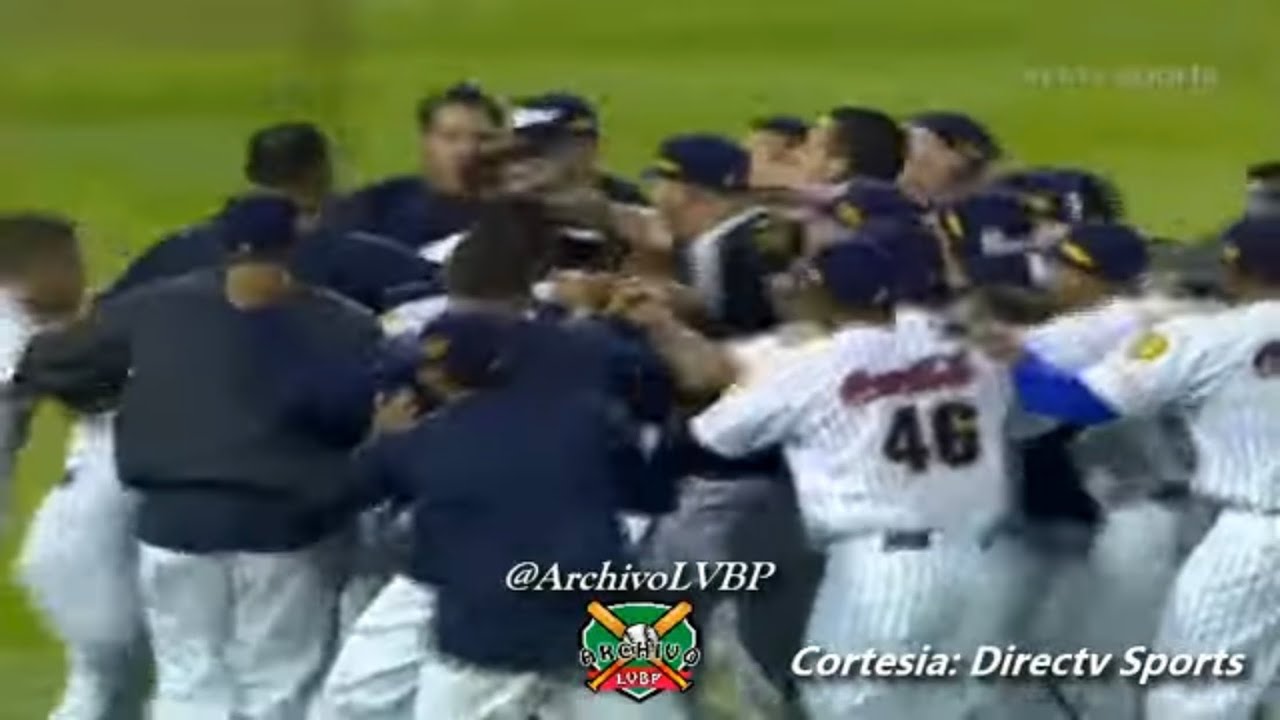 JESUS GUZMÁN deja en el Terreno al Magallanes - LVBP Round Robin 2012-2013 Caracas vs Magallanes