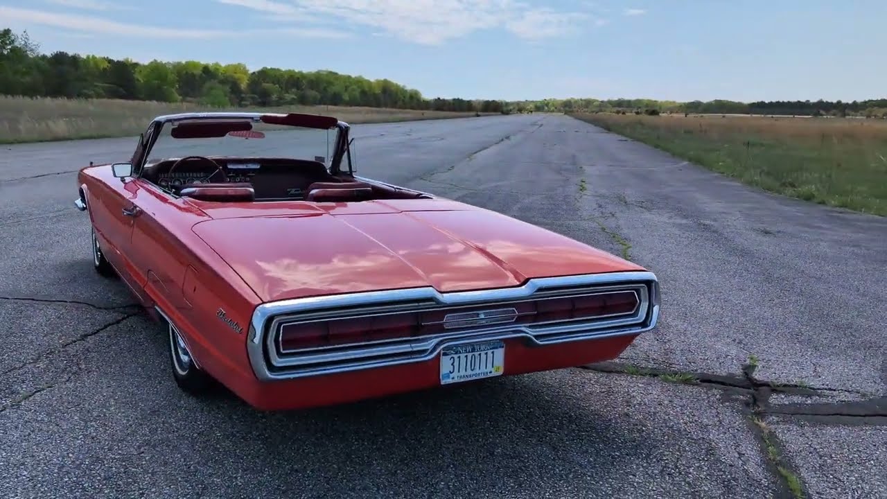 1966 Ford Thunderbird Convertible For Sale~390~Tilt-Away Wheel~With the Owner For 45 Years!