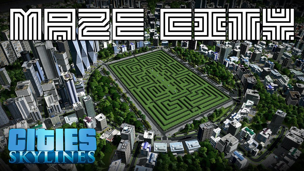 🏙️ Cities: Skylines - Maze City: A Cidade Labirinto (Timelapse Build)