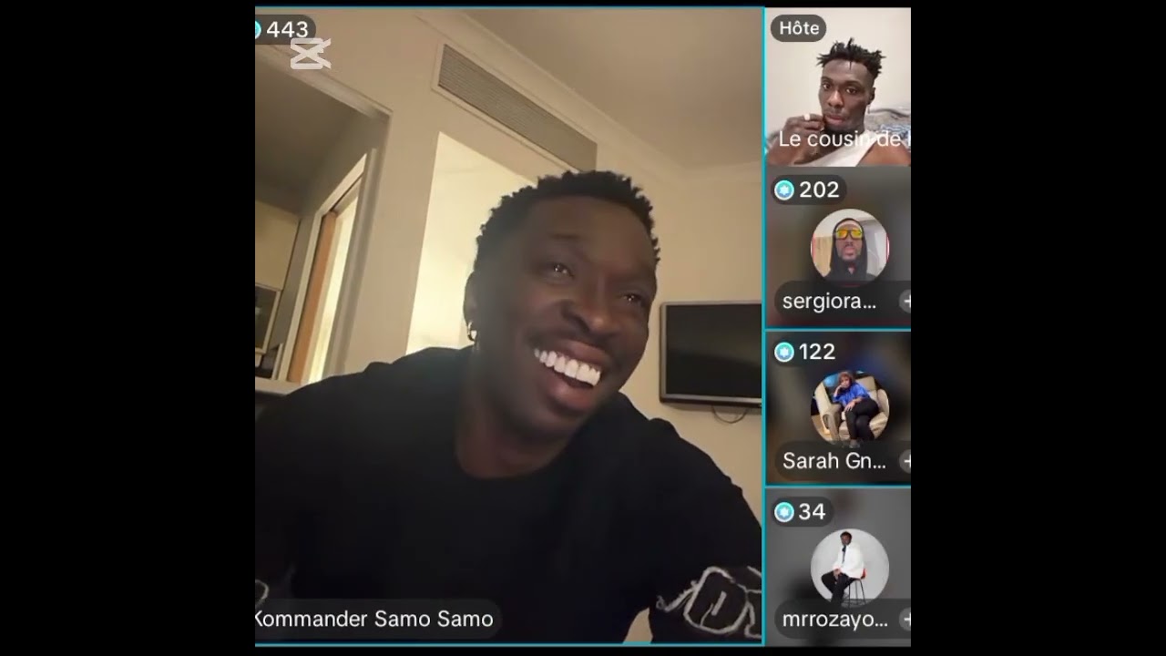Zagba et SAMO SAMO sur le panel avec les ultras ⚔️ de Himra 