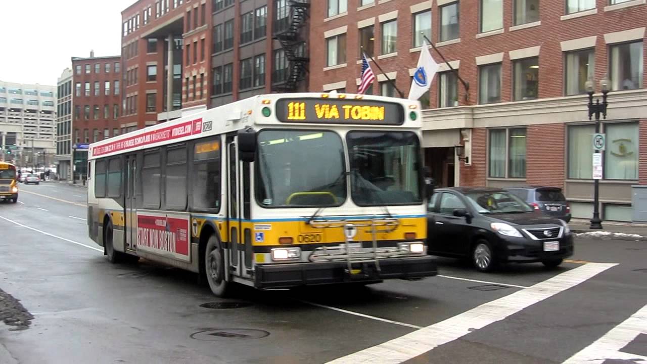MBTA Boston Buses