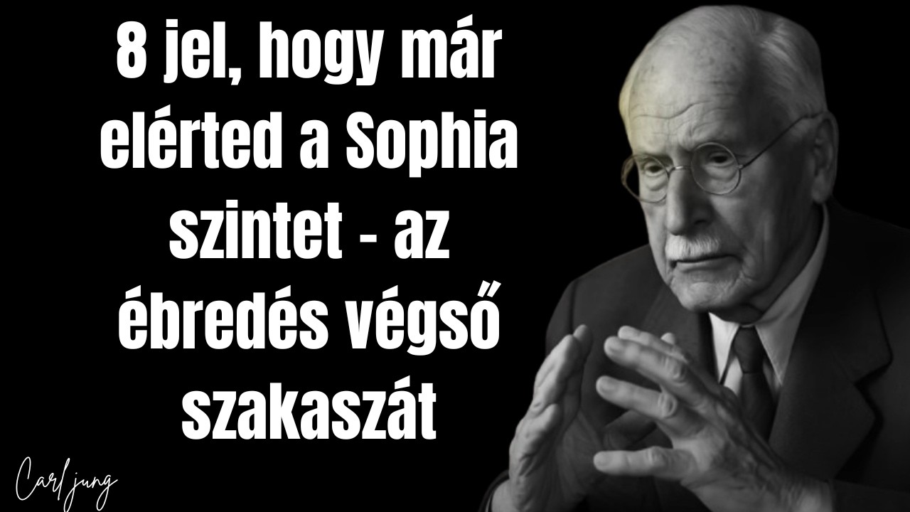 Carl jung – 8 jel, hogy már elérted a Sophia szintet – az ébredés végső szakaszát